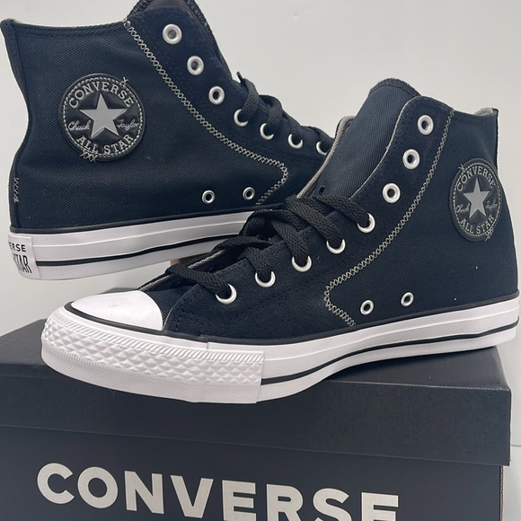 Converse Men’s Chuck Taylor All Star Mix Material 'Black' - A08186C Expeditedshi - Picture 10 of 16
